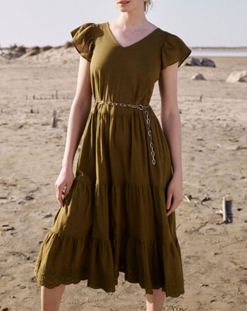 Robe Magnolia olive