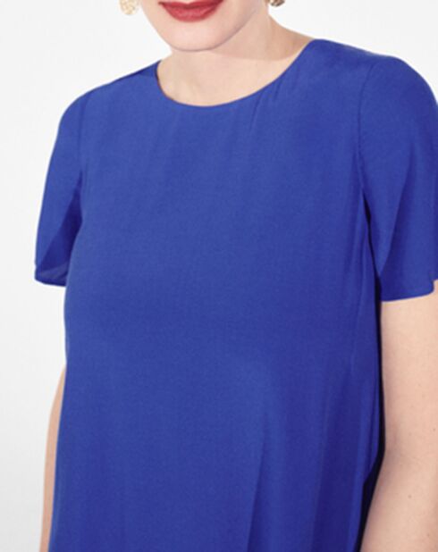 Robe Soline bleu roi