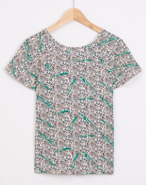 T-Shirt Anais imprimé multicolore
