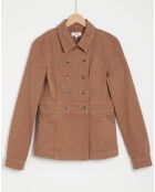 Veste Coralie marron