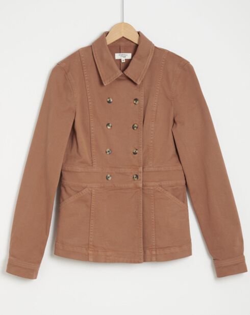 Veste Coralie marron