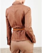 Veste Coralie marron