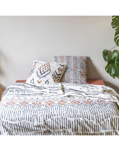 Parure housse de couette Ethnic grise