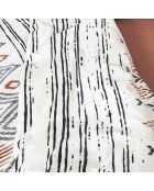 Parure housse de couette Ethnic grise