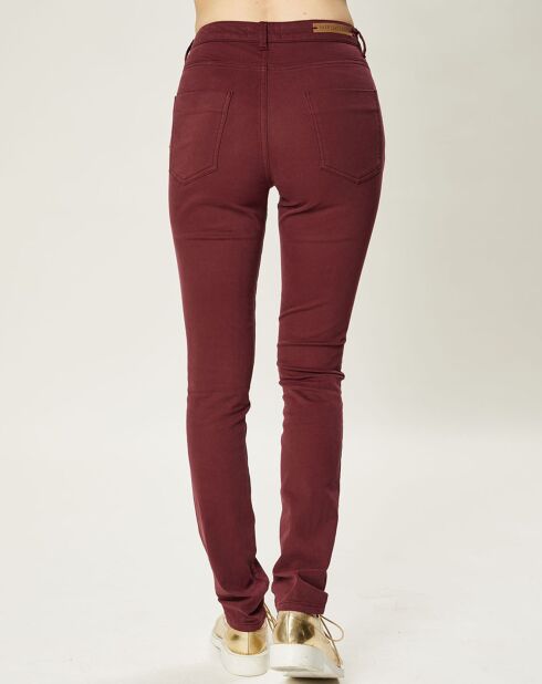 Pantalon Clemie prune