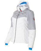 Veste de ski Supercorde blanc/gris