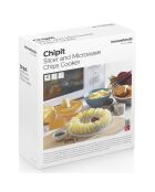 Set chips au micro-ondes avec mandoline Chipit orange