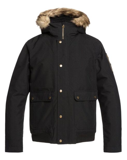 Parka Arris col fausse fourrure noire