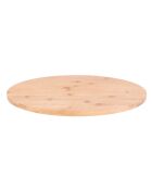 Plateau rond tournant bois - D.35 cm