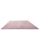 Tapis imitation fourrure fin rose - 110x60 cm