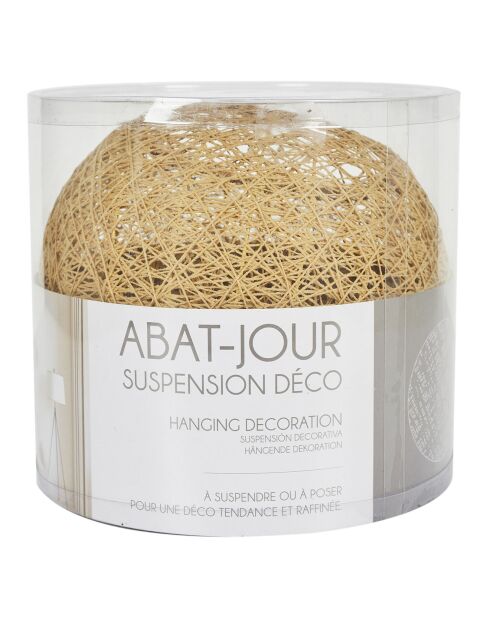 Sospensione interna marrone - D.20 cm