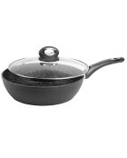 Sauteuse Granite induction noire - D.24 cm