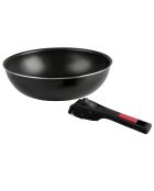 Wok Agile induction noir - D.28 cm