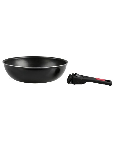 Wok Agile induction noir - D.28 cm