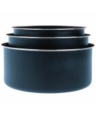 Batterie de cuisine induction Sitramovible Family bleue - 10 pièces