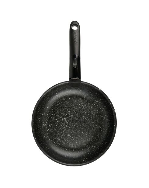 Batterie de cuisine induction noire - 10 pièces