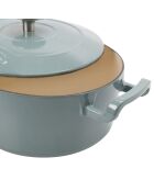 Cocotte Sitrabella induction argile - 20x9.5 cm