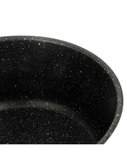 2 Casseroles et un manche Sitramovible Arpege induction gris/noir - D.16/20 cm