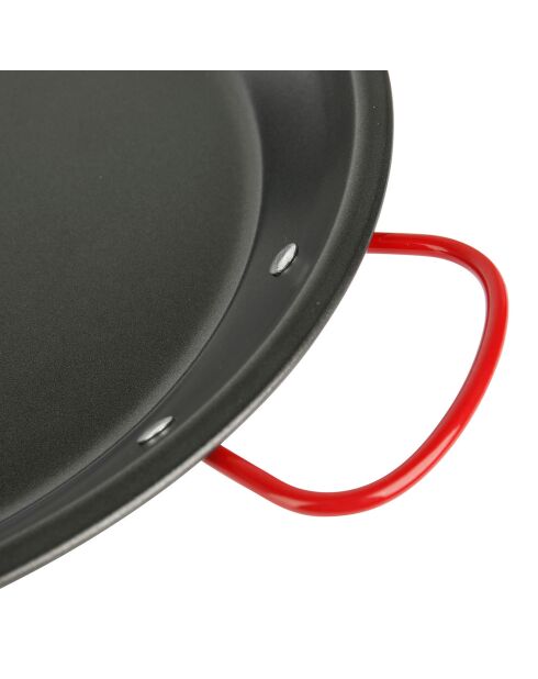 Zwarte paellaschaal Essential - 38x6 cm