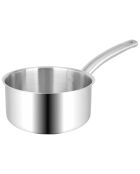 Casserole Bacchus Pro induction grise - D.16 cm