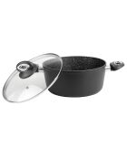 Faitout Granite induction noir - 24x10.5 cm