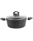 Faitout Granite induction noir - 24x10.5 cm