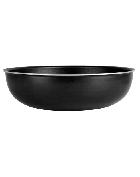 Wok Sitramovible Family induction noire - D.28 cm