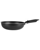 Wok Sitramovible Family induction noire - D.28 cm