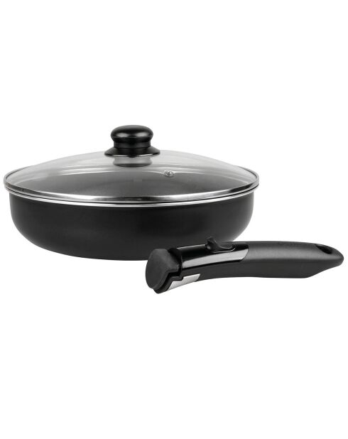 Sauteuse Sitramovible Family induction noire - D.26 cm