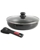Sauteuse agile induction noire - d.28 cm