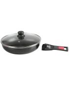 Sauteuse agile induction noire - d.28 cm
