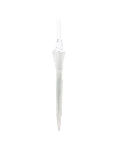 Parapluie cloche - Ouverture automatique transparent/blanc