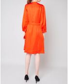 Robe Hills rouge orangé