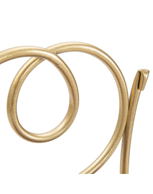 2 gouden nachtkastjes - 20,5x41,5x18 cm