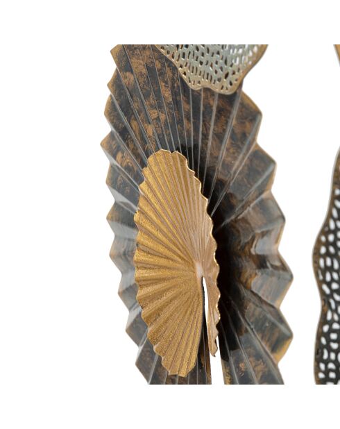 Web C Wanddekoration aus Metall, mehrfarbig, 109,5 x 63,5 cm