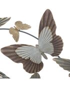 Décoration murale en métal Butterfly Smart multicolore - 52x118 cm