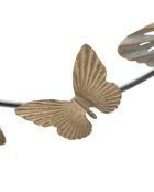 Décoration murale en métal Butterfly Smart multicolore - 52x118 cm