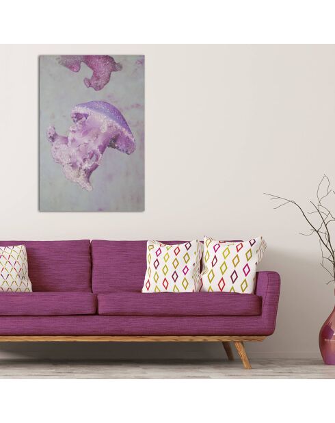 Tableau fait main Medusa A multicolore - 120x80 cm