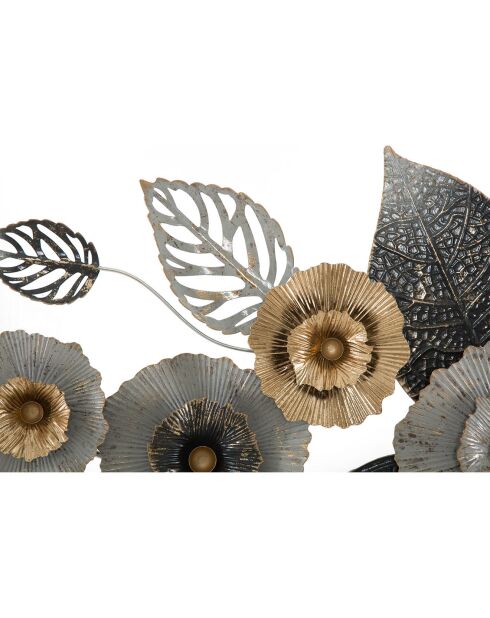 Decoración mural de metal multicolor Frame Plus, 59 x 120 cm