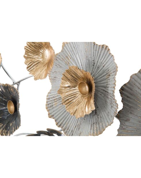 Decoración mural de metal multicolor Frame Plus, 59 x 120 cm