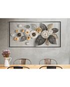 Décoration murale en métal Frame Plus multicolore - 59x120 cm