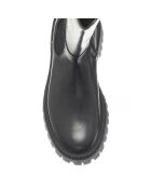 Bottes en Cuir Savage noires