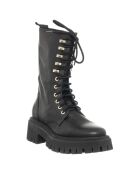 Bottines en Cuir Savage noires
