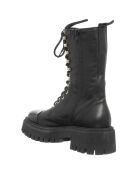Bottines en Cuir Savage noires