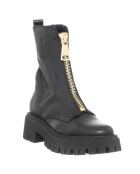 Bottines en Cuir Savage noires