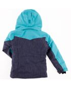 Veste de ski Girl Ski bleu turquoise/gris