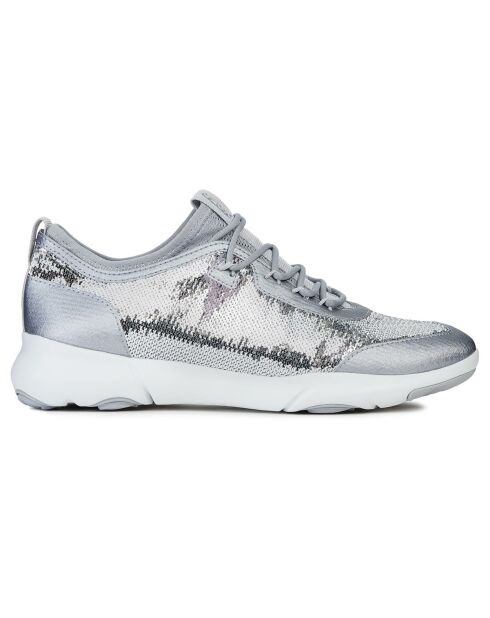 Sneakers Nebula argentées