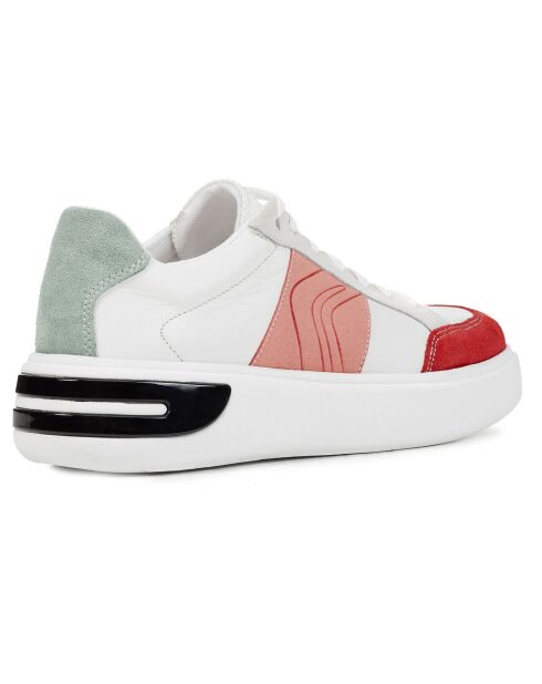 Sneakers en Cuir Ottaya blanc/multicolore