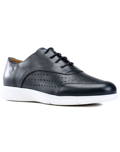 Sneakers en Cuir Arjola bleu marine