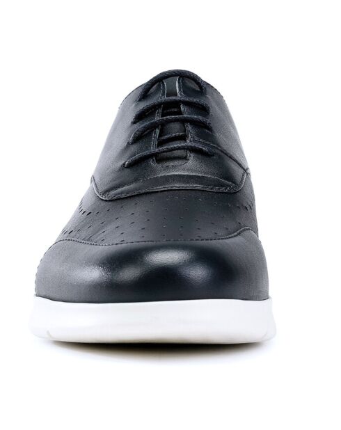 Sneakers en Cuir Arjola bleu marine